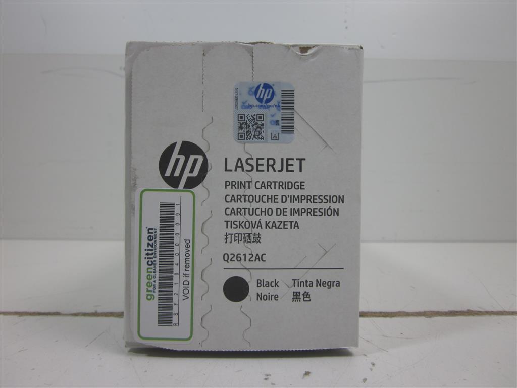 HP 12A Q2612AC Black Toner Cartridge LaserJet 1010,1020 Plus Sealed Box Genuine | eBay