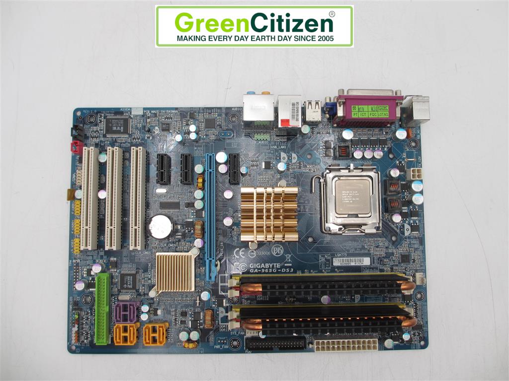 Gigabyte GA-965G-DS3 Intel Core Q6600 4GB RAM LGA775 ATX